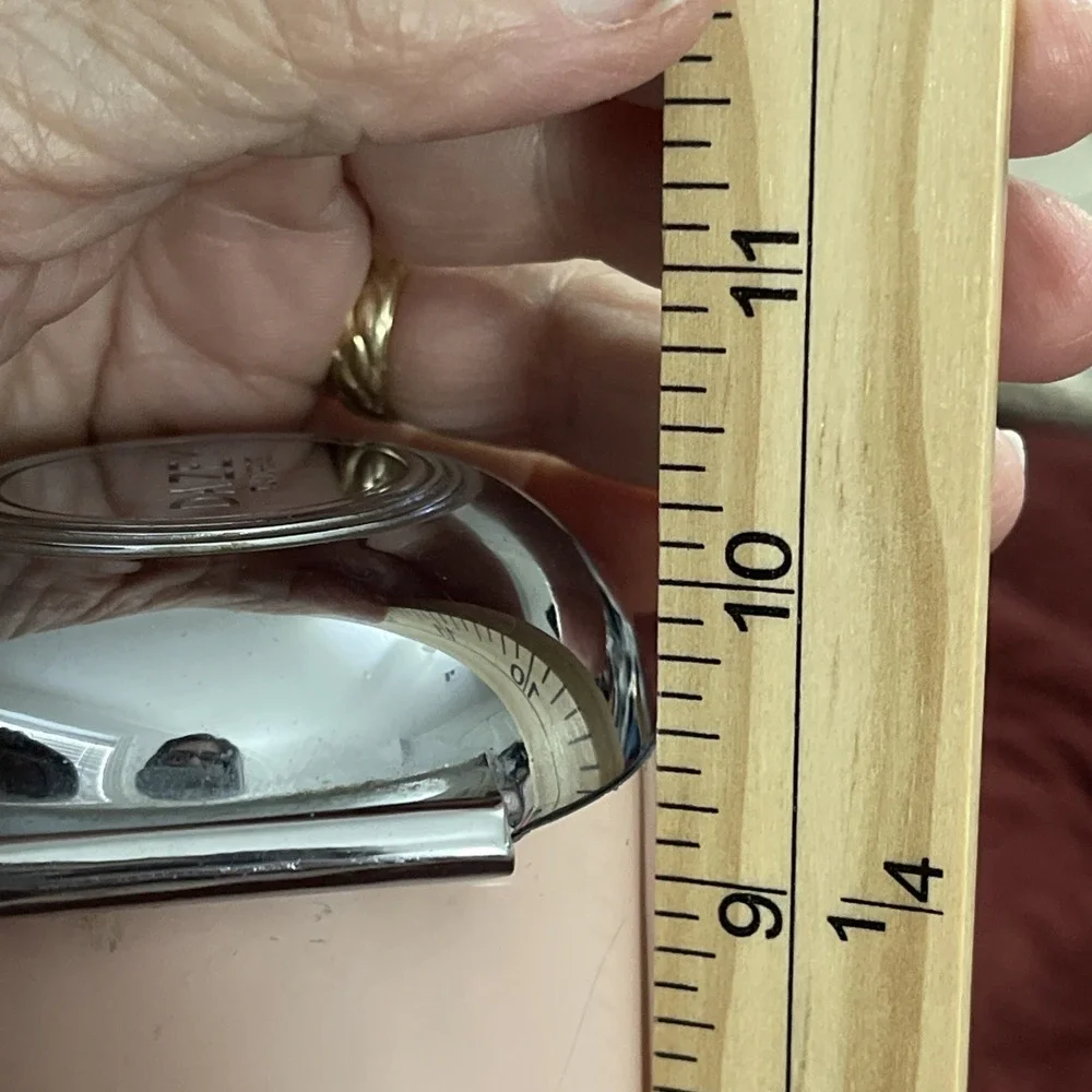 VTG 1950s Dazey Hand-Crank Ice Crusher Bar wear Atomic Rocket‎ Fins USA Made SEE
